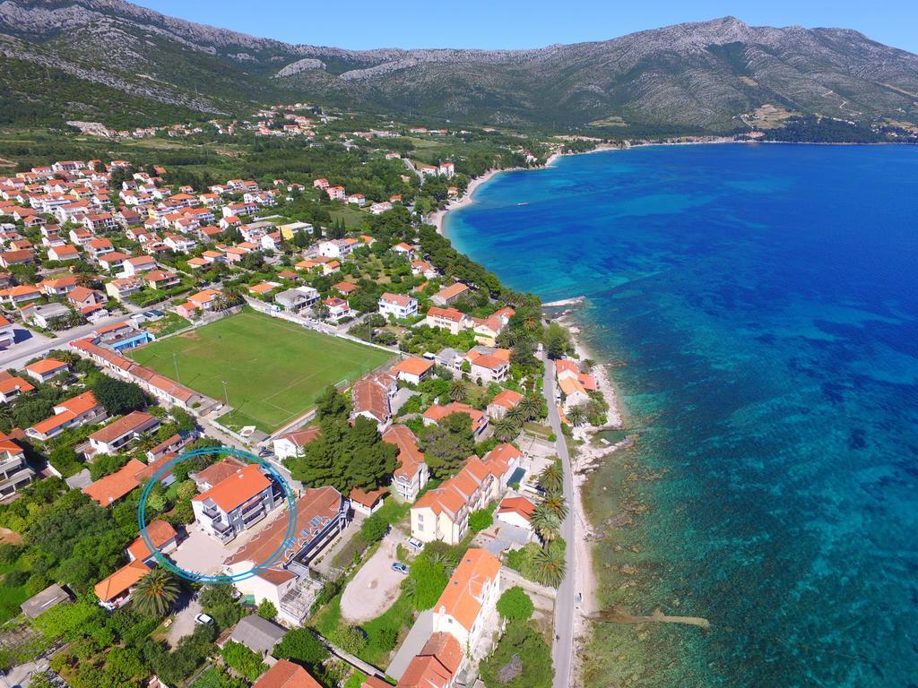 Villa Franka Оребич Экстерьер фото